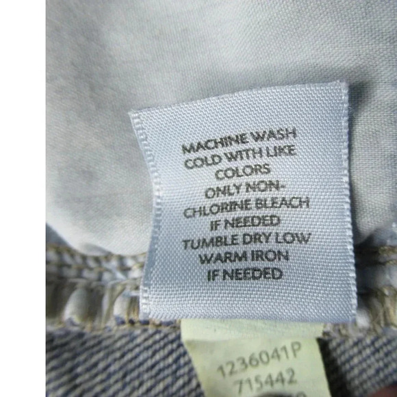 J Jill Authentic Fit Slim Ankle Jeans Women's 6p Low Rise Straight Denim Stretch - Picture 8 of 9